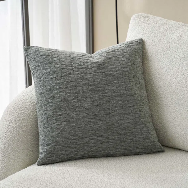 Διακοσμητική Μαξιλαροθήκη (50x50) Gofis Home Ondine Weed Grey 184/07