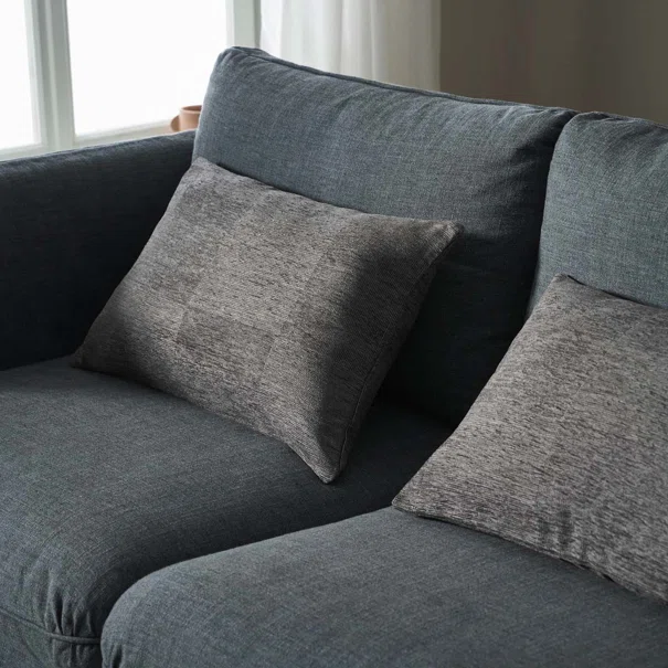 Διακοσμητική Μαξιλαροθήκη (40x60) Gofis Home Zephyr Ink Grey 146/15