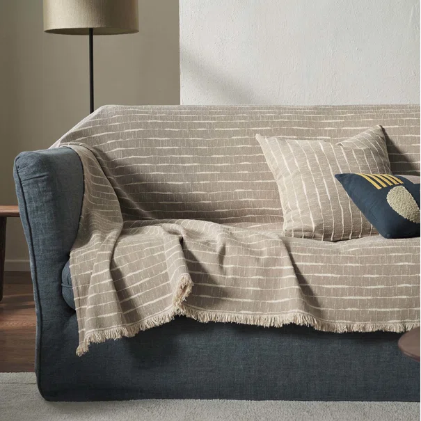 Ριχτάρι Καναπέ Τριθέσιου 2 Όψεων (180x310) Gofis Home Vespera Opal Grey 148/15
