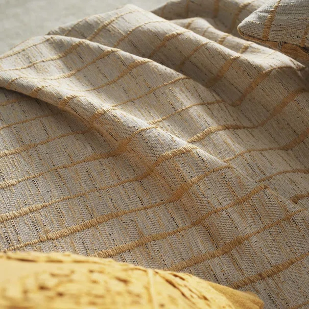 Ριχτάρι Καναπέ Τριθέσιου 2 Όψεων (180x310) Gofis Home Vespera Leaf Gold 148/04
