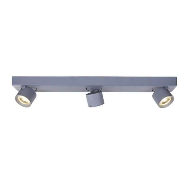 Σποτ Τρίφωτο LED Aca Pluto RA33LEDS54GY Grey