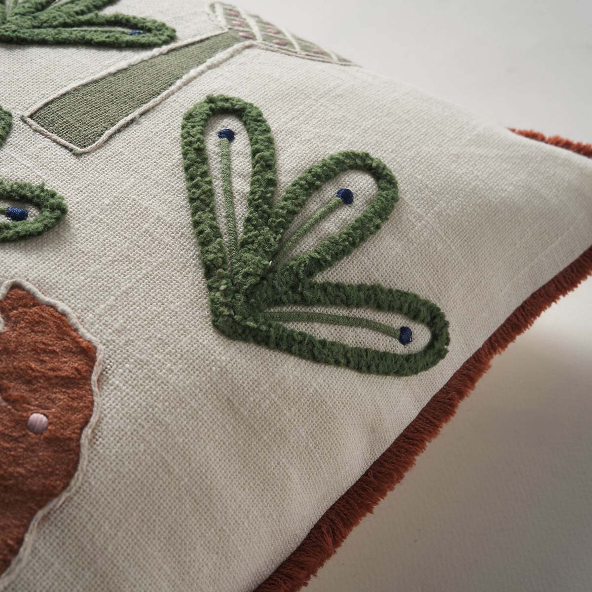 Διακοσμητική Μαξιλαροθήκη (45X45) Gofis Home Evie 231 Λευκά Είδη Σαλονιού Μαξιλάρια Διακοσμητικά Διακοσμητικές Μαξιλαροθήκες Spitishop