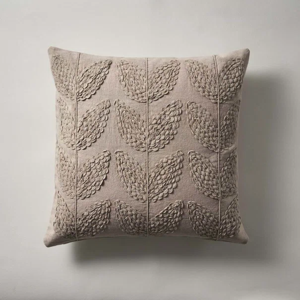 Διακοσμητική Μαξιλαροθήκη (45x45) Gofis Home Eleanor Beige 172/06