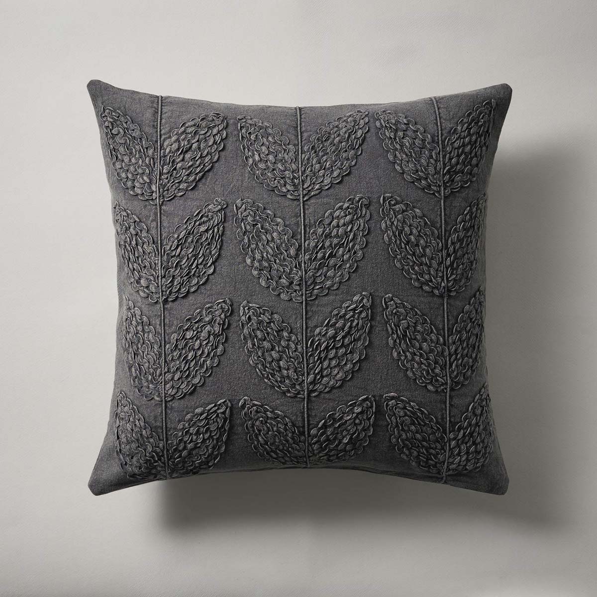 Διακοσμητική Μαξιλαροθήκη (45x45) Gofis Home Eleanor Pearl Grey 172/01