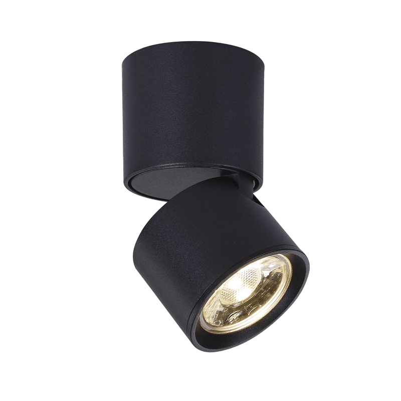 Σποτ Μονόφωτο LED Aca Pluto RA33LEDS6BK Black