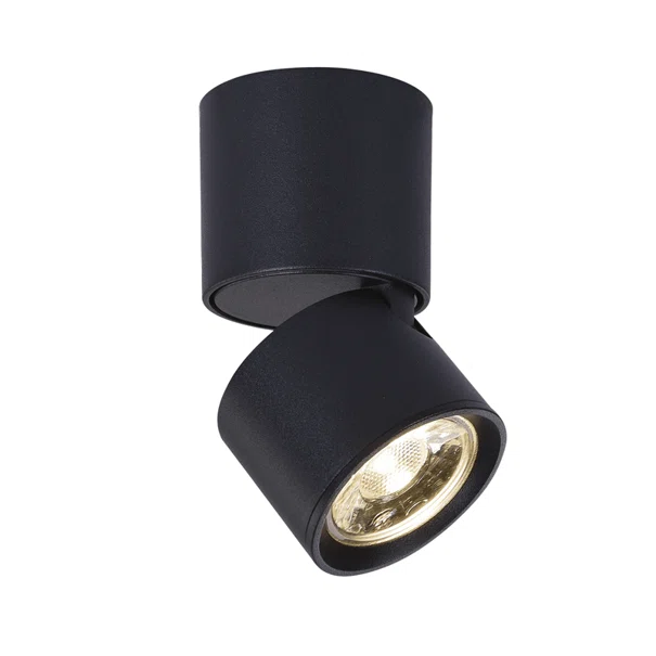 Σποτ Μονόφωτο LED Aca Pluto RA33LEDS6BK Black