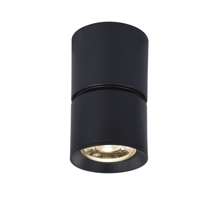 Σποτ Μονόφωτο LED Aca Pluto RA33LEDS6BK Black