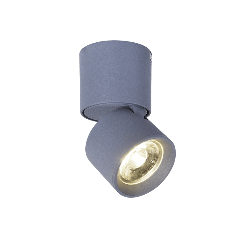 Σποτ Μονόφωτο LED Aca Pluto RA33LEDS6GY Grey