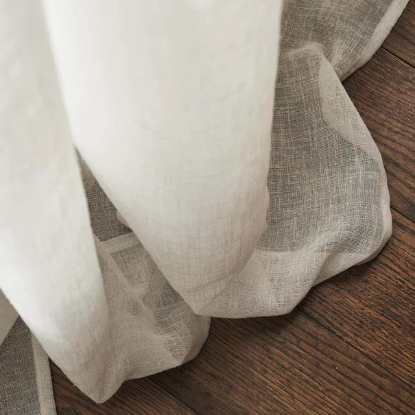 Κουρτίνα (140x280) Με Τρουκς Gofis Home Combe Off White AW26 502/05