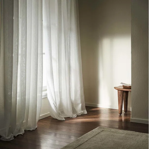 Κουρτίνα (140x295) Με Τρέσα Gofis Home Combe Off White AW26 502/05