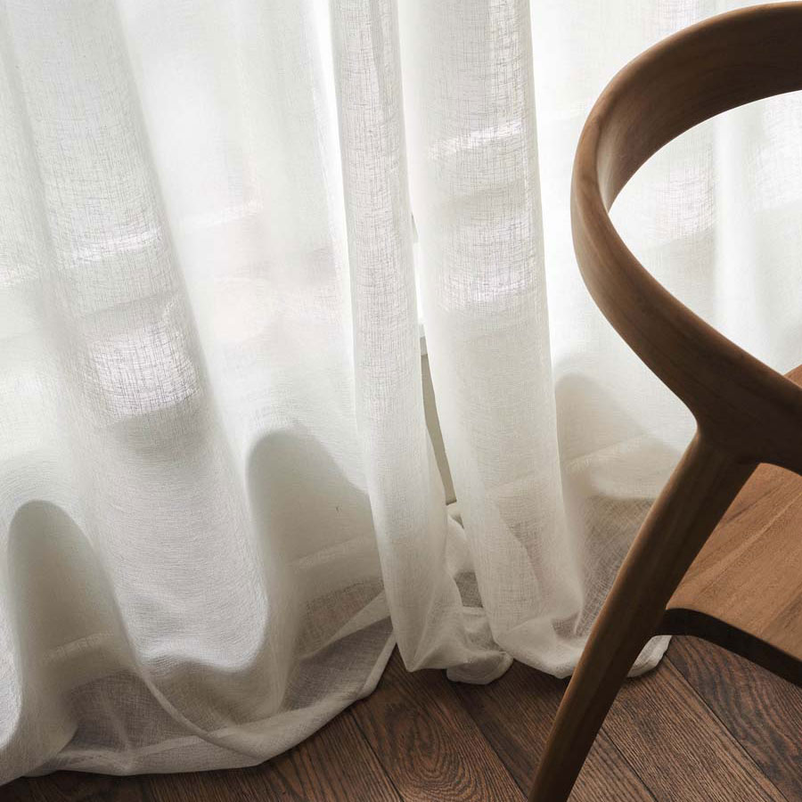 Κουρτίνα (140x295) Με Τρέσα Gofis Home Combe Off White AW26 502/05