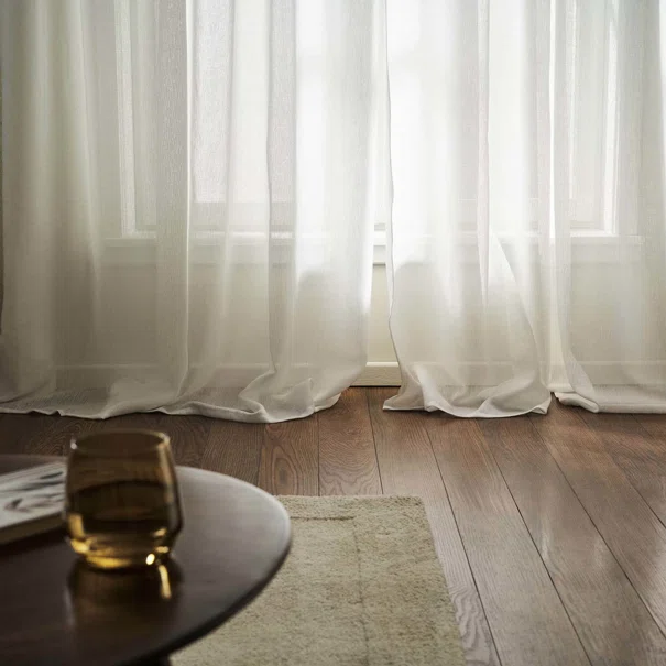 Κουρτίνα (140x295) Με Τρέσα Gofis Home Maisy White AW26 507/05