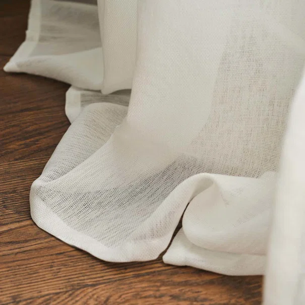 Κουρτίνα (140x295) Με Τρέσα Gofis Home Maisy White AW26 507/05