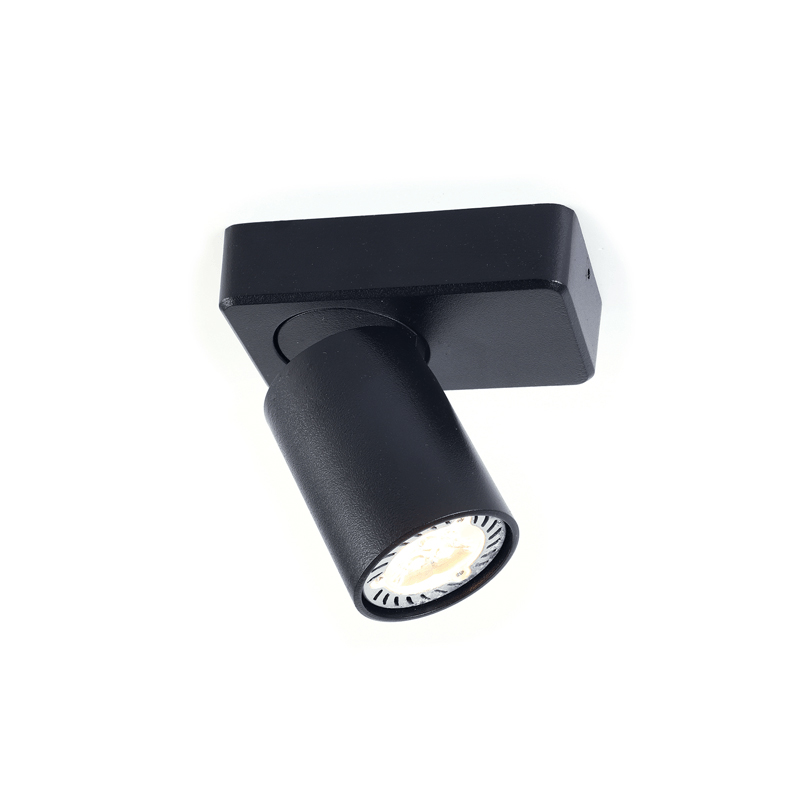 Σποτ Μονόφωτο Aca Elitis RA301S12BK Black