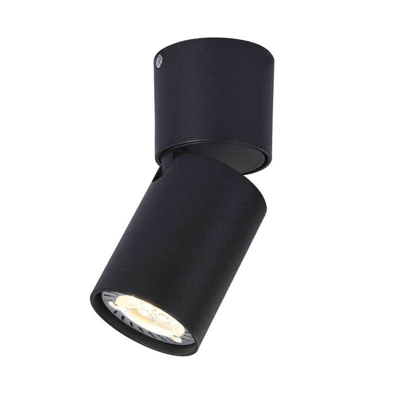 Σποτ Μονόφωτο Aca Elitis RA301S6BK Black