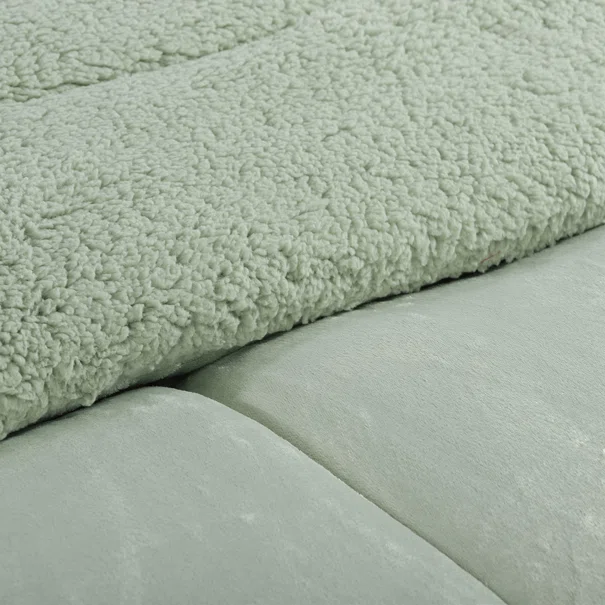 Κουβερτοπάπλωμα Υπέρδιπλο (220x240) Silk Fashion Solid L.Green