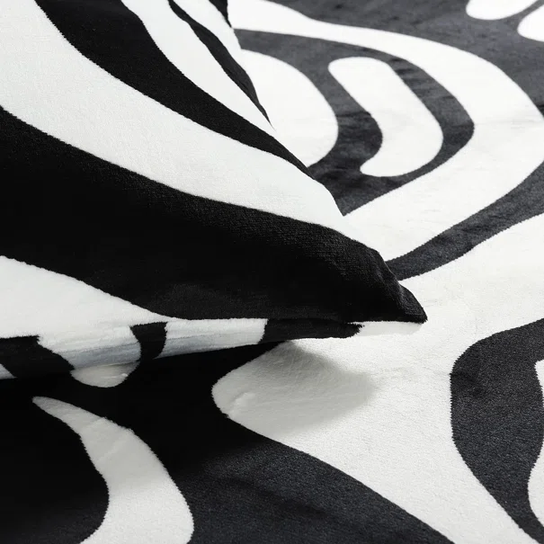 Σεντόνι Fleece Μονό Με Λάστιχο + Μαξιλαροθήκη (Σετ) Silk Fashion Design 3