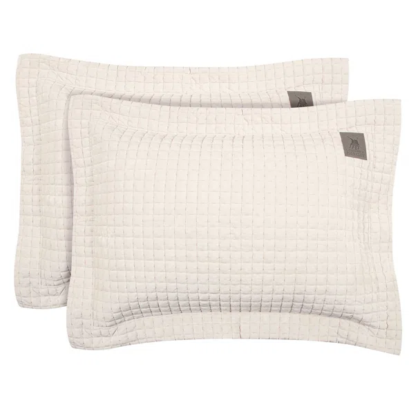 Ζεύγος Μαξιλαροθήκες Oxford (50x70) Greenwich Polo Club Classic 4429 Ivory