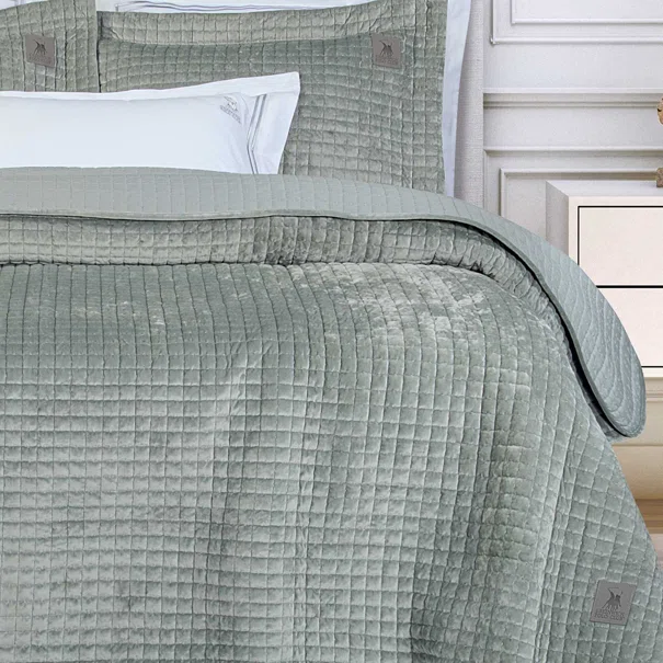 Κουβερτόριο King Size (240x250) Greenwich Polo Club Classic 4430 Sage Green