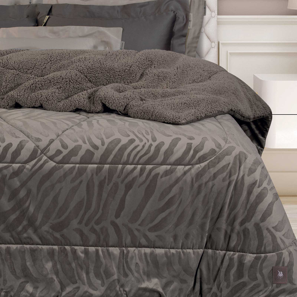Κουβερτοπάπλωμα King Size (240X250) Greenwich Polo Club Essential 4433 Λευκά Είδη Κρεβατοκάμαρας Παπλώματα Spitishop