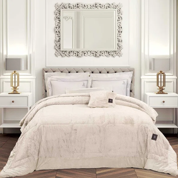 Κουβερτοπάπλωμα King Size (240x250) Greenwich Polo Club Essential 3962 Ivory