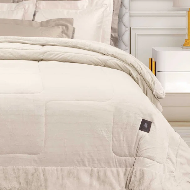 Κουβερτοπάπλωμα King Size (240x250) Greenwich Polo Club Essential 3965 Ivory