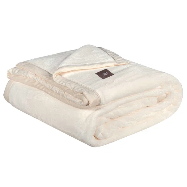 Κουβέρτα Βελουτέ King Size (240x250) Greenwich Polo Club Essential 3974 Royal White