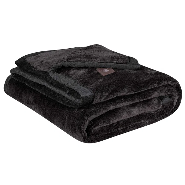 Κουβέρτα Βελουτέ King Size (240x250) Greenwich Polo Club Essential 3975 Black