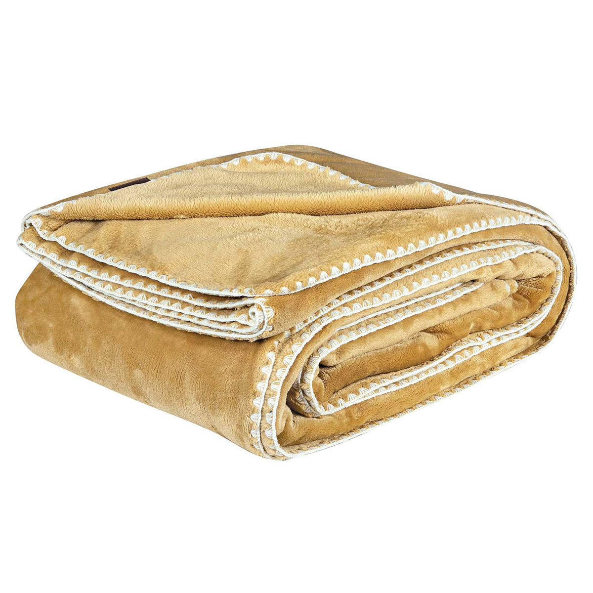 Κουβέρτα Fleece Μονή (170x240) Greenwich Polo Club Essential 4441 Ochre