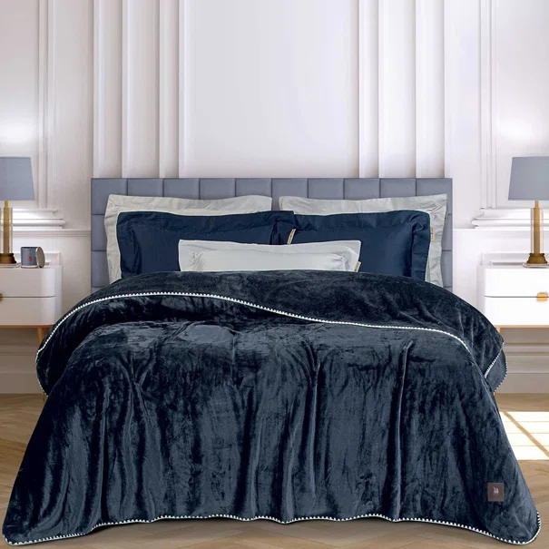 Κουβέρτα Fleece Υπέρδιπλη (220x240) Greenwich Polo Club Essential 4442 Royal Blue