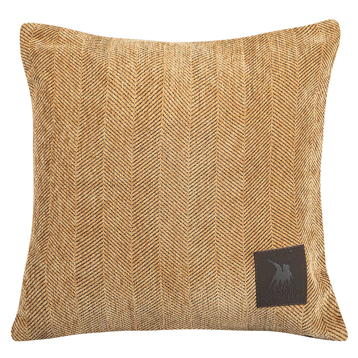 Διακοσμητικό Μαξιλάρι (42X42) Greenwich Polo Club 3949 Ochre Λευκά Είδη Σαλονιού Μαξιλάρια Διακοσμητικά Χειμερινά Spitishop