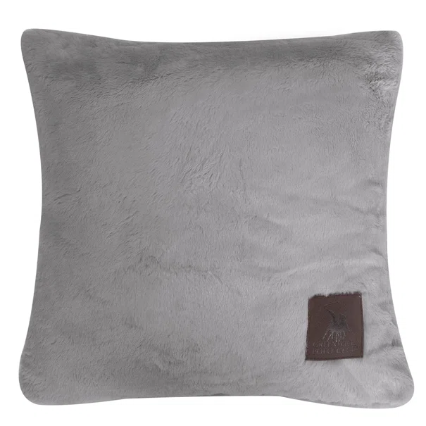 Διακοσμητικό Μαξιλάρι Βελουτέ (40x40) Greenwich Polo Club 3970 Grey