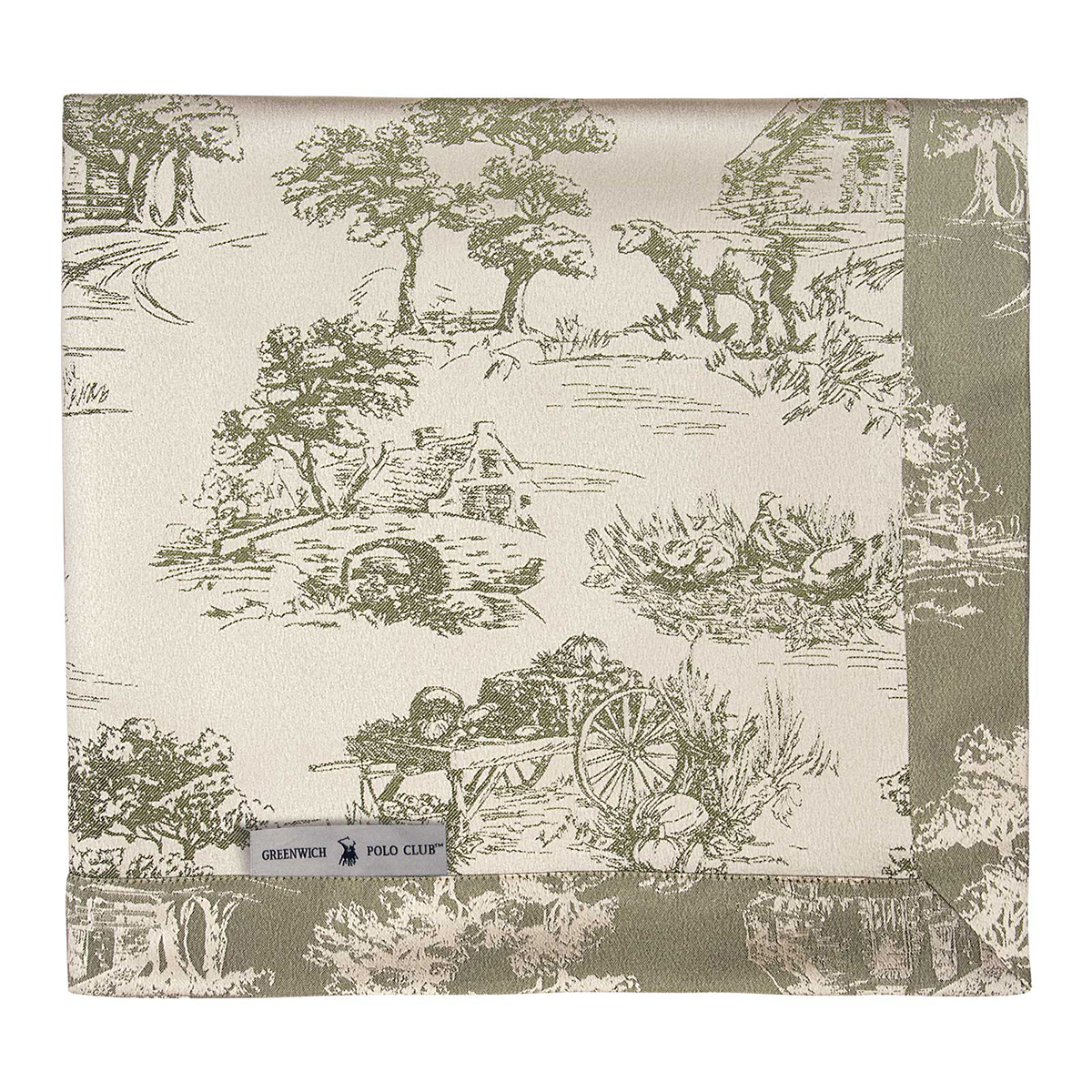 Τραπεζομάντηλο (170X240) Greenwich Polo Club Essential 3015 Λευκά Είδη Κουζίνας & Τραπεζαρίας Τραπεζομάντηλα Διακόσμησης Spitishop