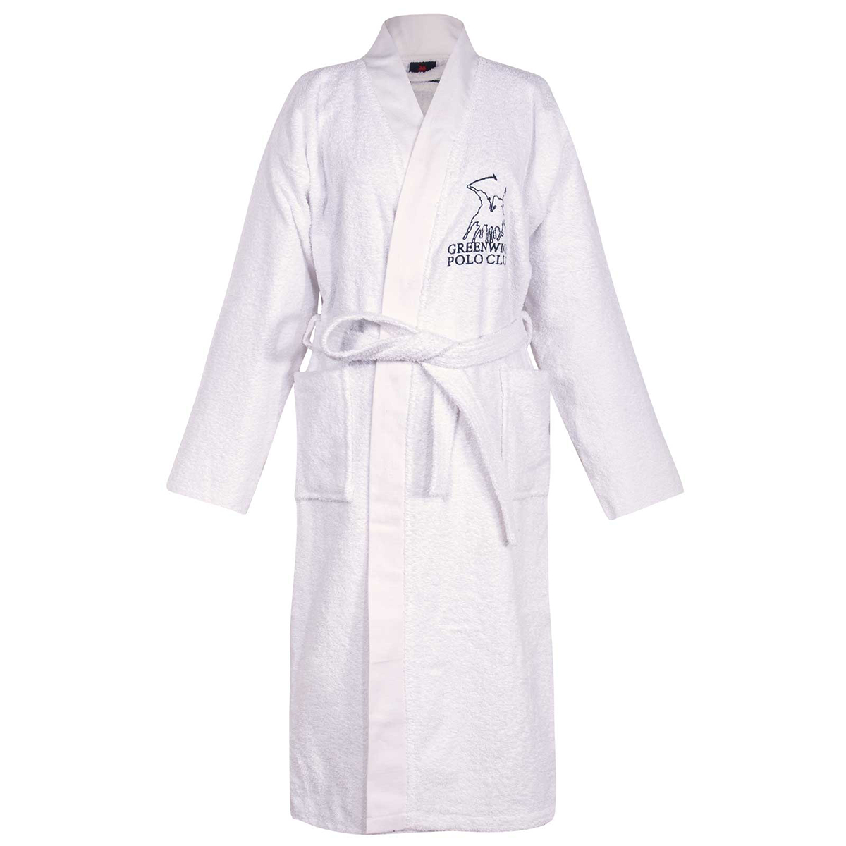 Μπουρνούζι Greenwich Polo Club Essential 3211 White