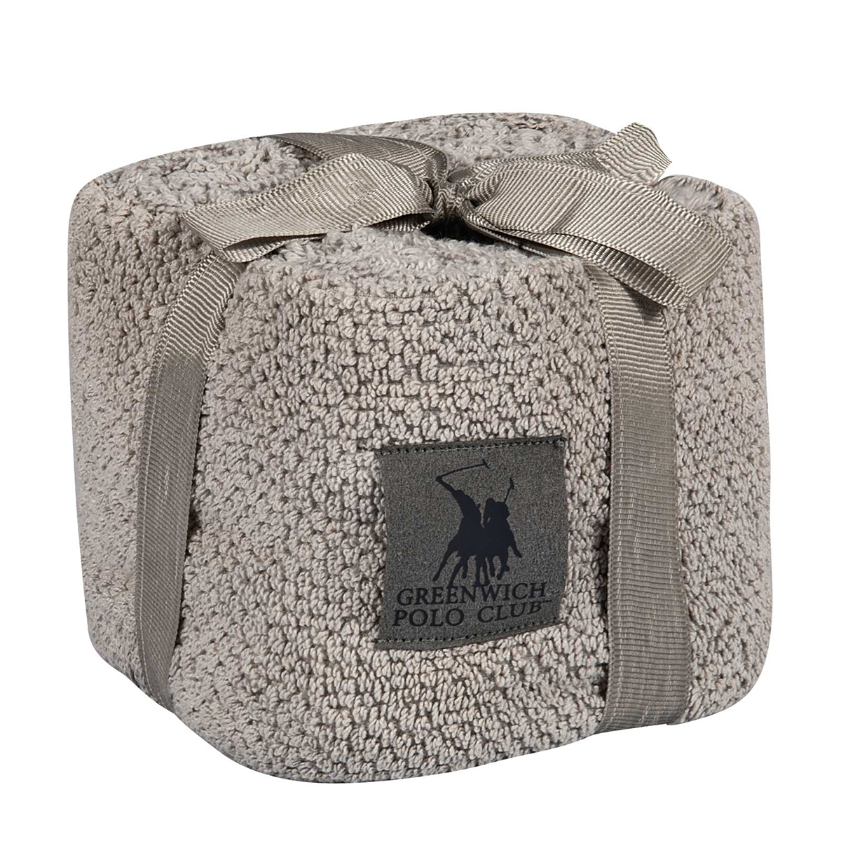 Λαβέτες (Σετ 4Τμχ) Greenwich Polo Club Essential 4105 Grey Λευκά Είδη Μπάνιου Πετσέτες Σετ Spitishop