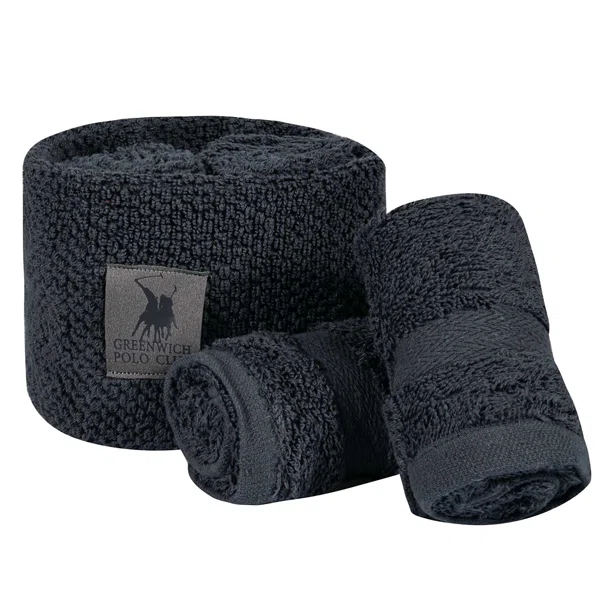 Λαβέτες (Σετ 4τμχ) Greenwich Polo Club Essential 4106 D.Grey