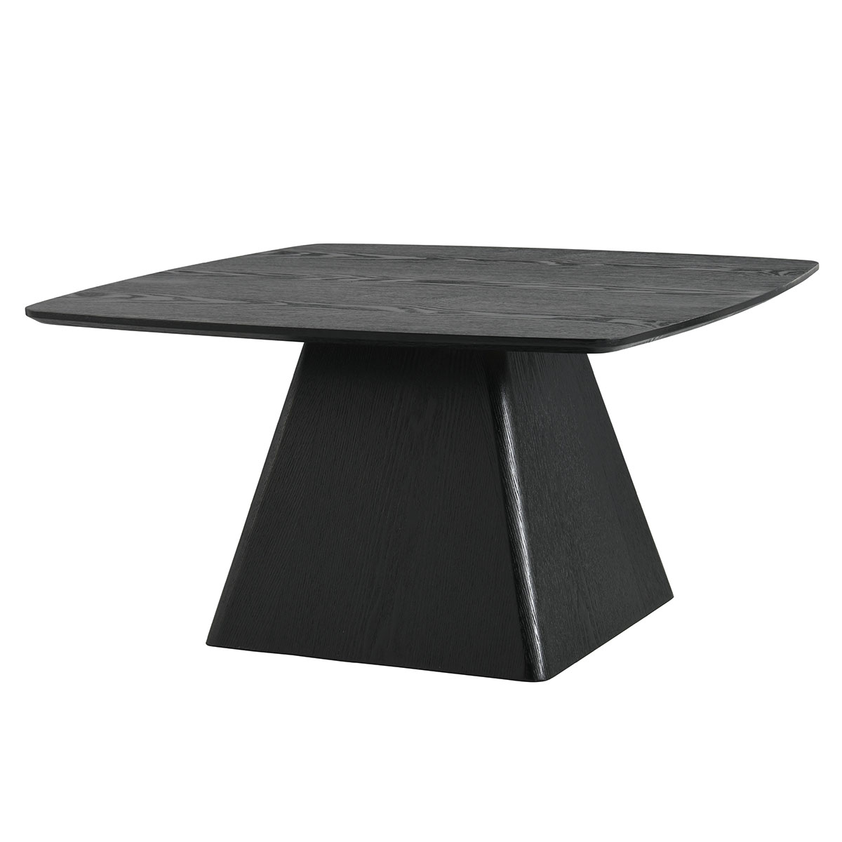 Τραπέζι Σαλονιού (80X80X42) Spitishop Kiana Black Έπιπλα Τραπεζάκια Μέσης Spitishop