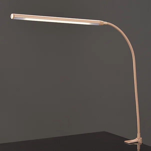 Πορτατίφ Αφής Με Σφιγκτήρα & Dimmer LED Aca Delgado 16055LEDGOC Gold