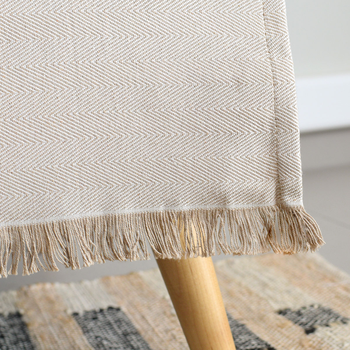 Ριχτάρι Καναπέ Τετραθέσιου (180x330) Ravelia Espiga Beige