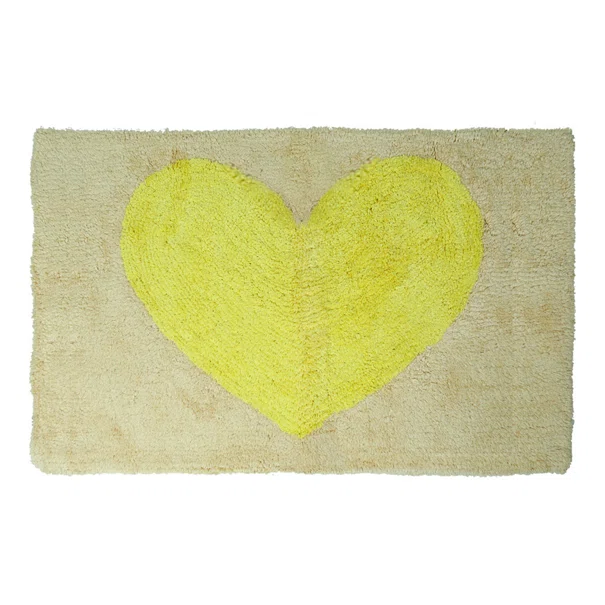 Πατάκι Μπάνιου (50x80) San Lorentzo Heart Μπεζ