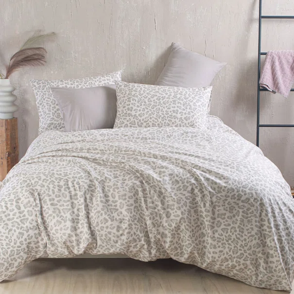 Κουβερλί Υπέρδιπλο (Σετ 220x240) Rythmos Nova Nala Beige