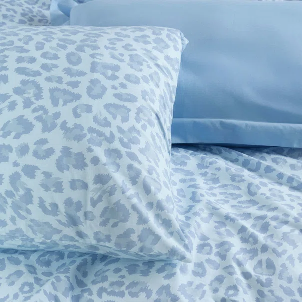 Παπλωματοθήκη Μονή (Σετ 160x250) Rythmos Nova Nala Blue