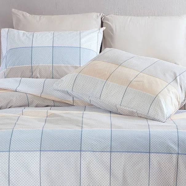 Ζεύγος Μαξιλαροθήκες (50x70) Rythmos Next Colette Grey/Blue