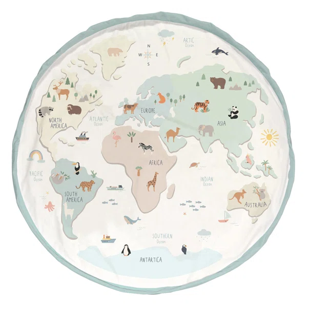 Σάκος/Στρώμα Παιχνιδιού Play&Go Worldmap