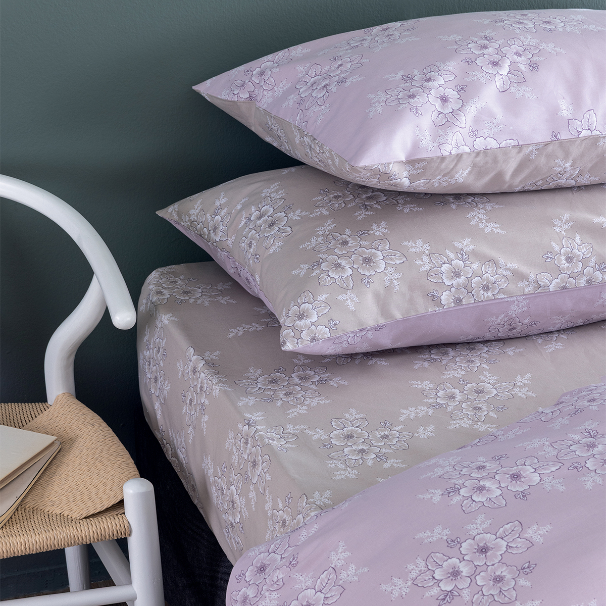 Παπλωματοθήκη Υπέρδιπλη (Σετ 240X250) 2 Όψεων Palamaiki Fashion Life Fl6281 Λευκά Είδη Κρεβατοκάμαρας Παπλωματοθήκες Υπέρδιπλες King Size Spitishop