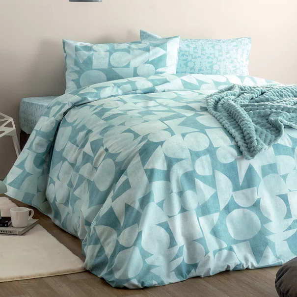 Παπλωματοθήκη Υπέρδιπλη (Σετ 240x250) 2 Όψεων Palamaiki Fashion Life FL6288