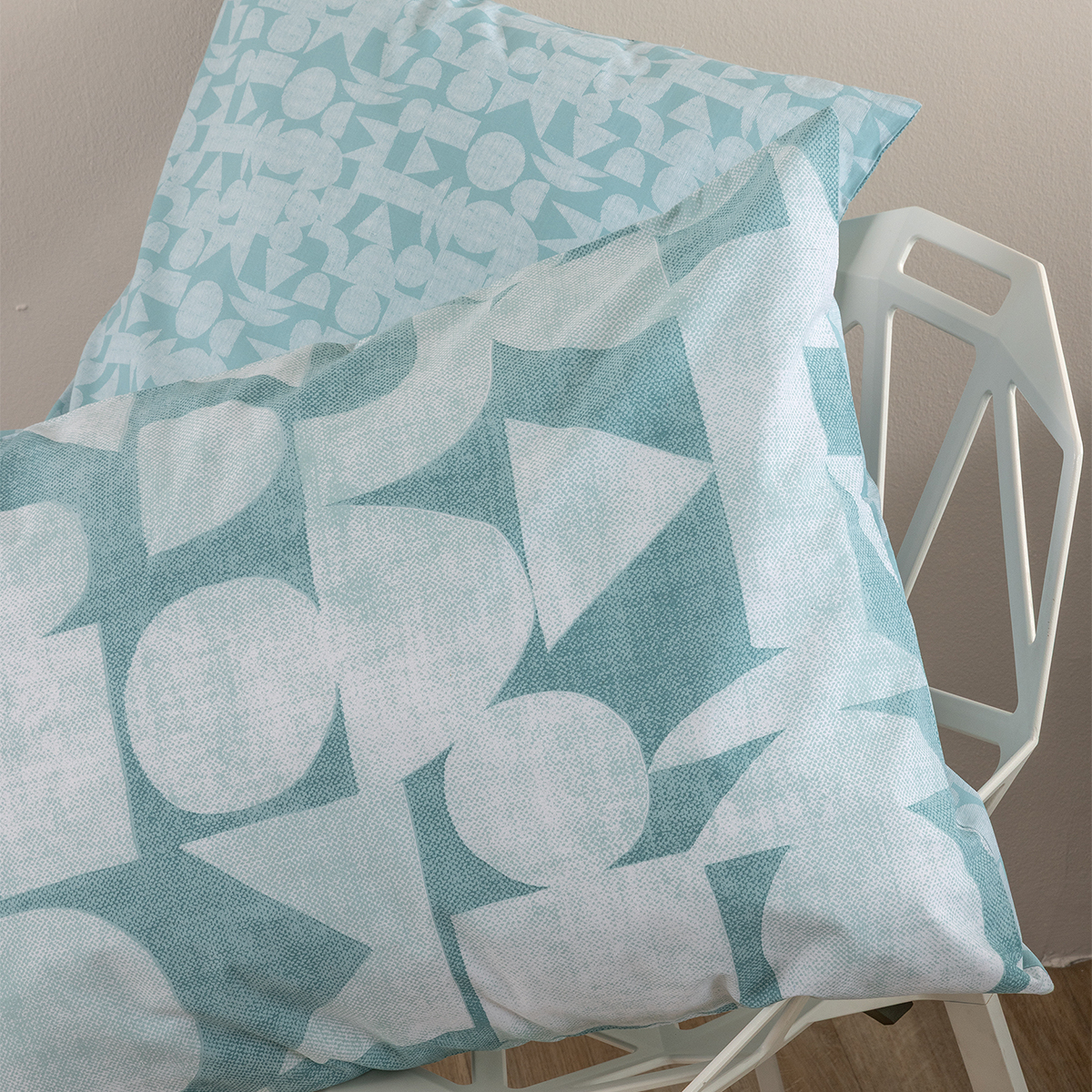Παπλωματοθήκη Υπέρδιπλη (Σετ 240X250) 2 Όψεων Palamaiki Fashion Life Fl6288 Λευκά Είδη Κρεβατοκάμαρας Παπλωματοθήκες Υπέρδιπλες King Size Spitishop