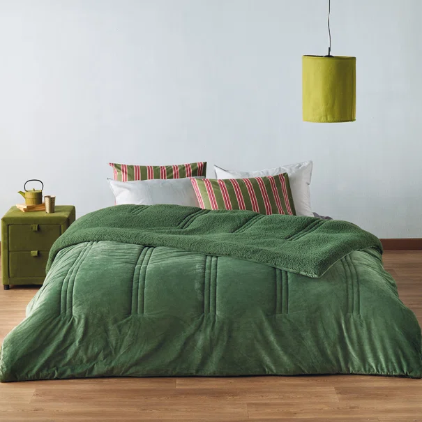 Κουβερτοπάπλωμα Ημίδιπλο (180x240) Kentia Stylish Notturno 3625 Green
