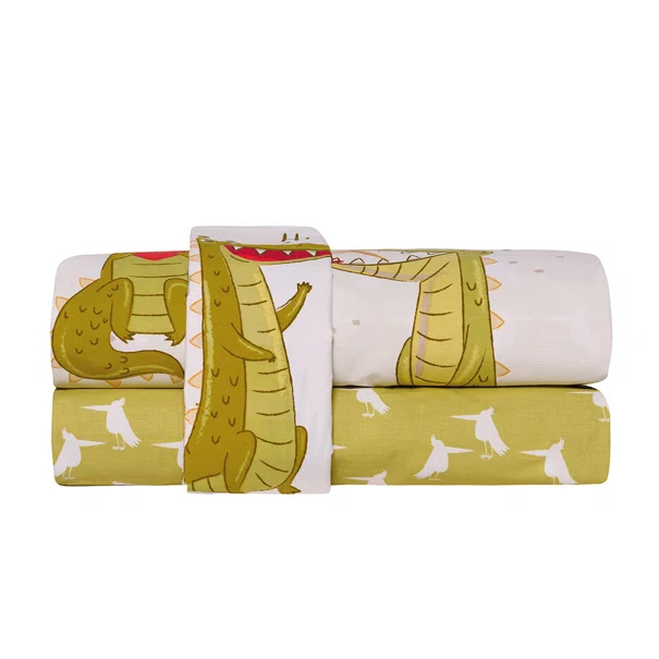 Σεντόνια Μονά (Σετ) Kentia Kids Cocordilo