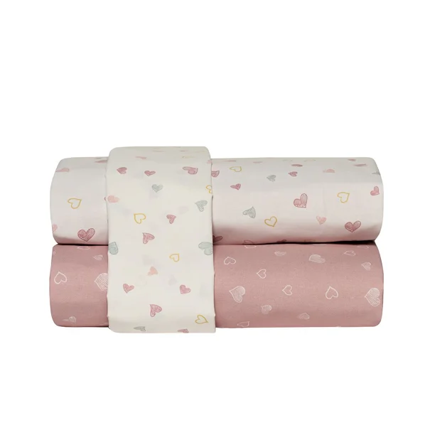 Σεντόνια Μονά (Σετ) Kentia Kids Marker 18 Pink